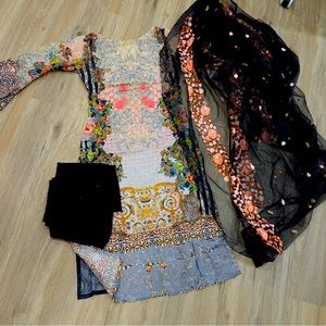 Pakistani brand three piece